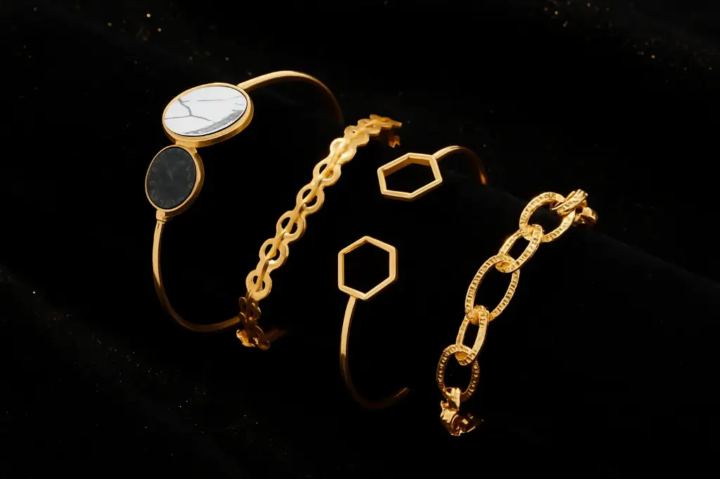 Golden Grace Bracelet Set