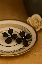Black Orchid Earing