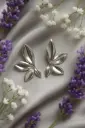 Silver Gleam Studs