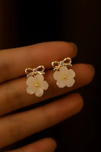 Knot & Bloom Earings