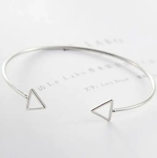 Silver Trinity Loop Bracelet